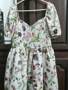White Mini Frock
