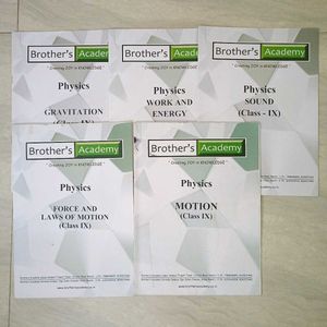 Coaching Module Class 9