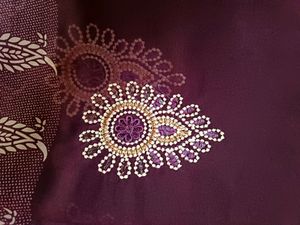 Printed And Light Work Saree