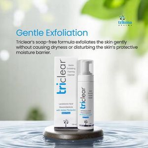 Triclear Gentle Exfoliating Foaming Cleanser