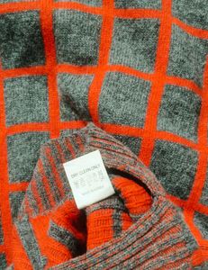 korean  Plaid Pattern Sweater