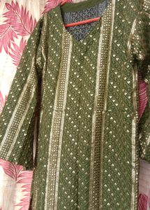 Sequence Work Full Length Kurta