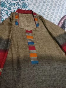 Elegant Ethnic winter suit set