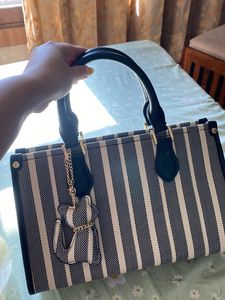 Striped Handbag