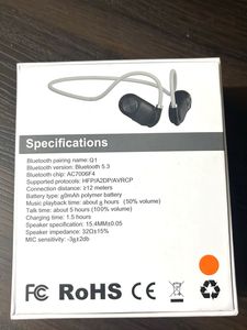 Q1 Air Conduction Wireless Headphones