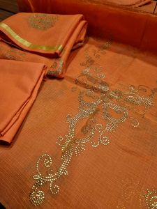 3PC Unstitched Salwar Kameez  Suit Material