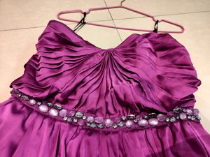 Price Reduced- Beautiful And Luxurious Satin Gown