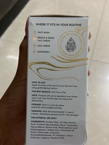 Streax Bright &amp; Shine Face Serum