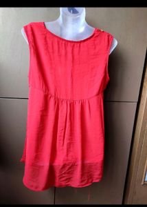 Never Used..Korean Georgette Top, Soft And Comfortable