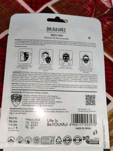 Dr Rashel Whitening Face Mask 2 Packets