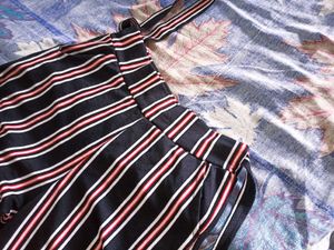 A Straight Stripped Pant/Palazzo