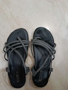 Strappy Black Sandals