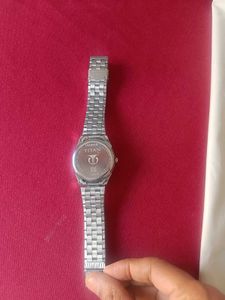 Titan Silver Watch