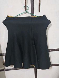 Black A-Line Skirt