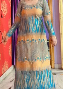 Heavy Net Pakistani Kurti
