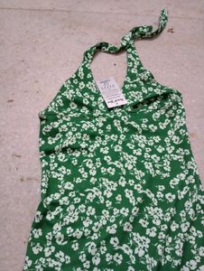 Green Floral Sundress💚