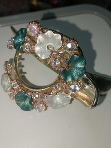 Floral Hair Claw Clip