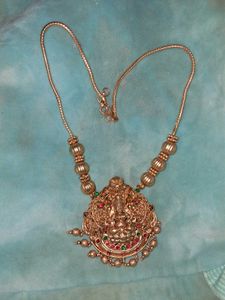 Vintage Lakshmi Gold Necklace