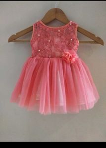 Cute Pink Tulle Dress
