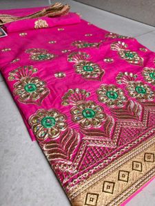 Embroidered Salwar Suit Material