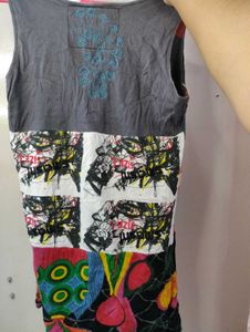 Desi Vintage Patchwork Top Y2k