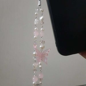 Butterfly Charm Phone Strap