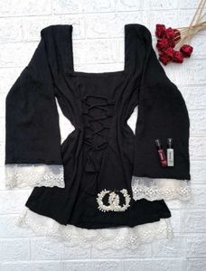 Corset Back Pinteresty Kurti 🖤