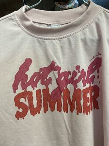 Baby Pink Printed Crop Top