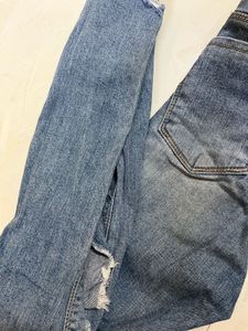 Ripped Denim Jeans