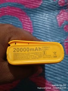 Grab Fast, Reame 20k Mah Powerbank.