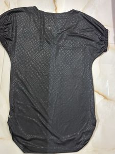 Korean Style Silk Cleavage Open Top