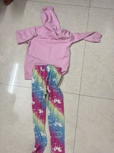 Unicorn Hoodie &amp; Leggings Set