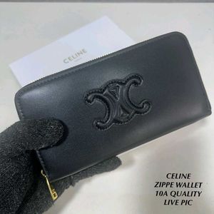 CELINE ZIPPER WALLET 10AA QUALITY WITH BOX