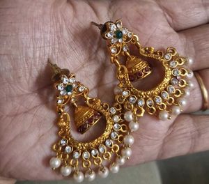 Vintage Style Jhumka Earrings