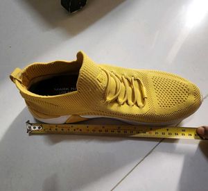 Mark Nason LA - Skechers Yellow Knit Sneakers