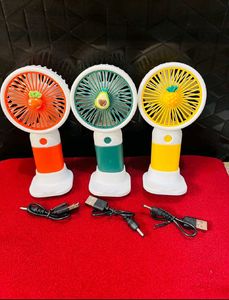 Carrot Portable Fan with Phone Stand
