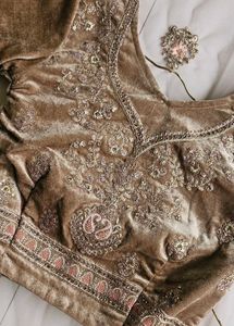 Elegant Embroidered Lehenga Skirt