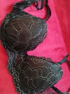 Elegant Black Lace Bra