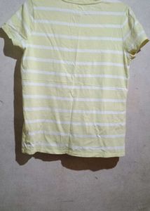 Lime Yellow Colour Tshirt