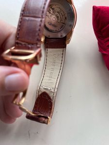 Cartier Watch with Leather Strap