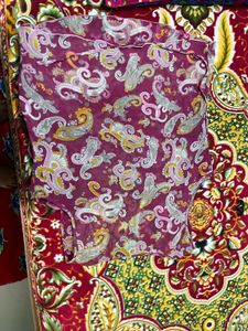 Paisley Print Sleeveless Top