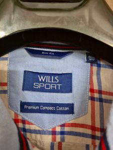 Will&#39;s Sports Men&#39;s Checkered Shirt | 42
