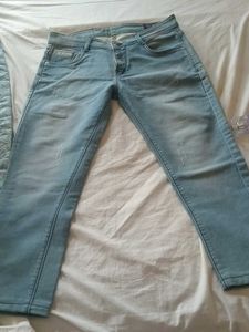 Light Wash Denim Jeans