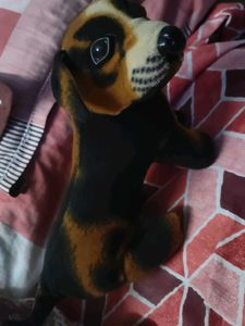 Vintage Plush Dog