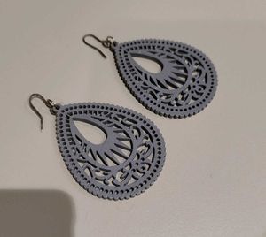 Teardrop Filigree Earrings