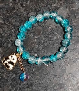 Beaded Panda Bracelet