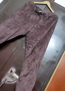 Mauve Color Winter Lower Pyjama For 30 Waist
