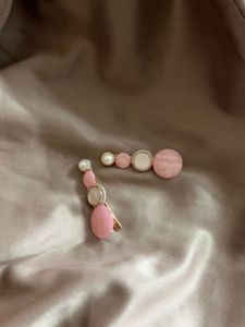 Flower Hair Clip And Ring Combo