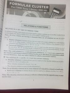 Maths MCQ Book With Formulas Class 12 Th