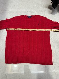 Ralph Lauren Old Money Cable Knit Sweater Jumper